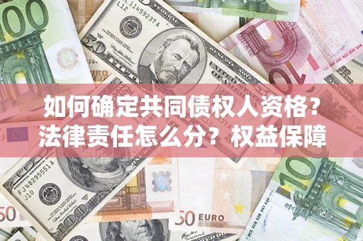 武汉如何确定共同债权人资格？法律责任怎么分？权益保障技巧揭秘！