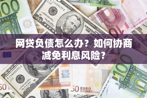 武汉网贷负债怎么办？如何协商减免利息风险？