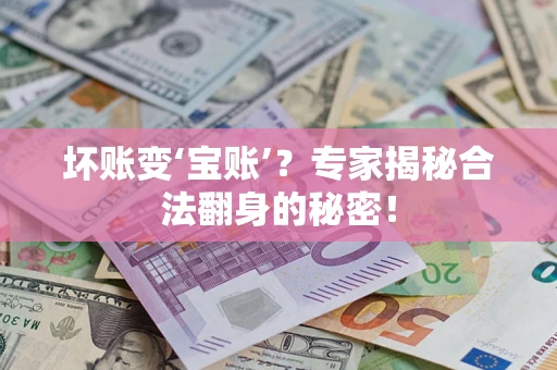 武汉坏账变‘宝账’？专家揭秘合法翻身的秘密！