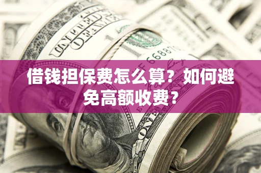 武汉借钱担保费怎么算？如何避免高额收费？