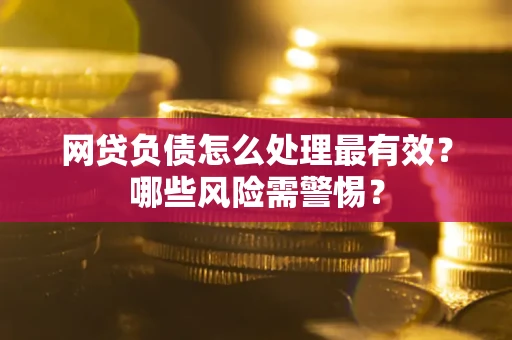 武汉网贷负债怎么处理最有效？哪些风险需警惕？
